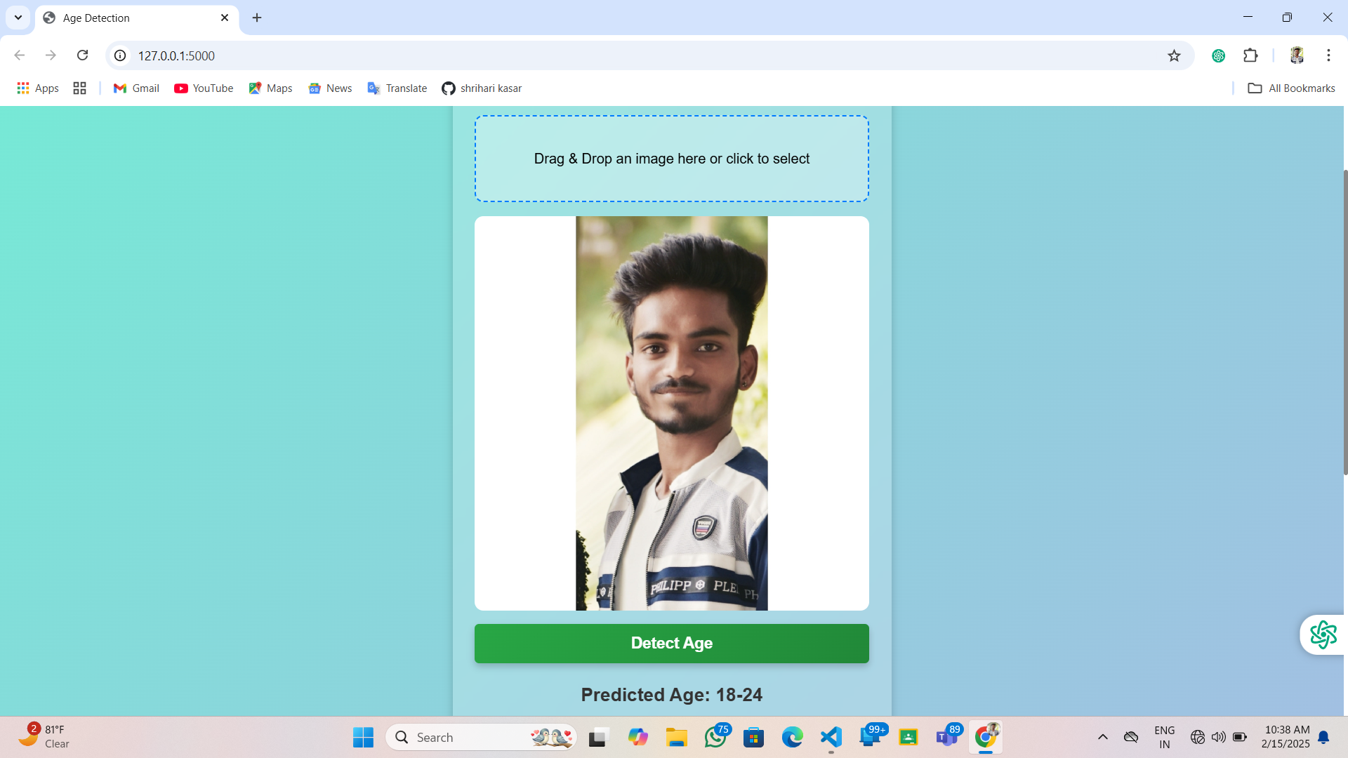 Age Detection System